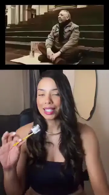 Depoimento em vídeo com legenda animada, editado com o Livo Edit